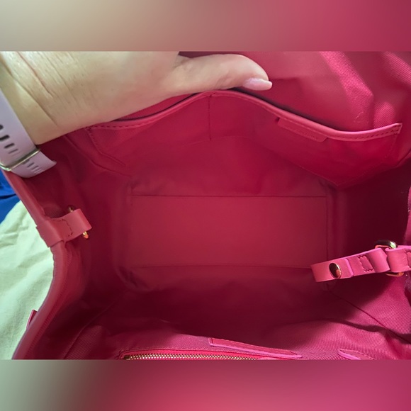 NWT Authentic Burberry Haymarket Small Canter Panel Tote w/Bows - Picture 15 of 16